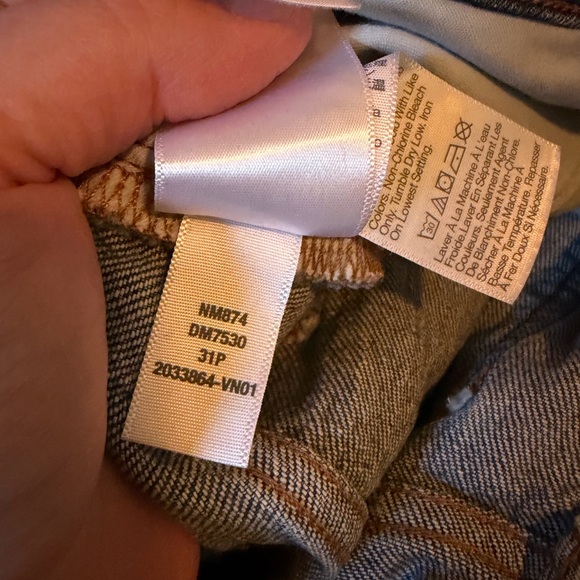 MADEWELL CURVY PERFECT VINTAGE JEAN DECATUR BLUE WASH | SIZE 31 PETITE - Picture 8 of 8